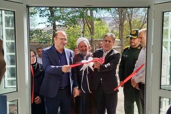 افتتاح ساختمان جدید کتابخانه عمومی ولایت شهرستان هوراند توسط مسئولین استانی و شهرستانی