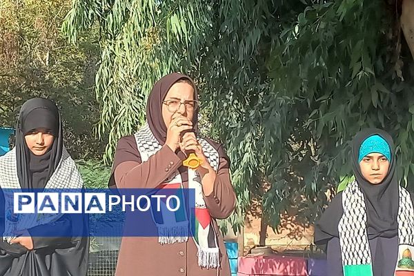 محکومیت ترور شهید سید حسن نصرالله در مدارس ناحیه 2 شهرری 