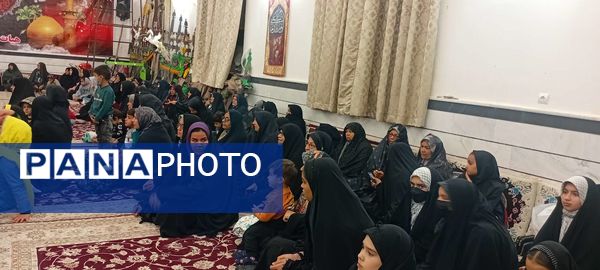 جشن میلاد حضرت فاطمه س در روستای نقاب شهرستان خلیل آباد
