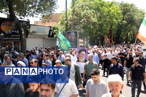 خروشی بی‌نظیر مردم تبریز در کف میدان