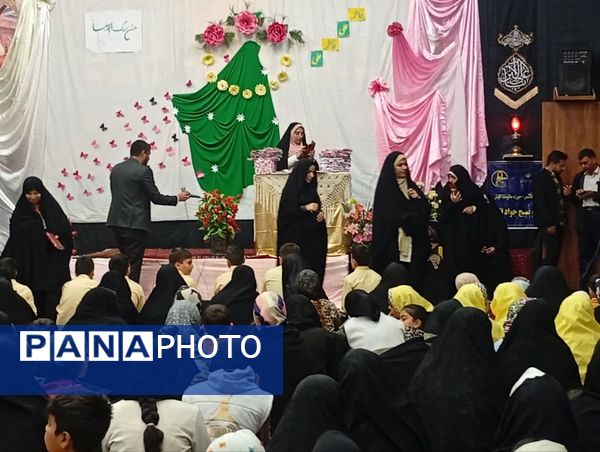 جشن میلاد حضرت زهرا(س) در تکیه علی اکبری فدافن