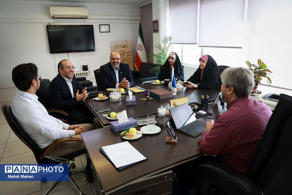 دیدار مدیرعامل بنیاد البرز با مدیرعامل خبرگزاری پانا