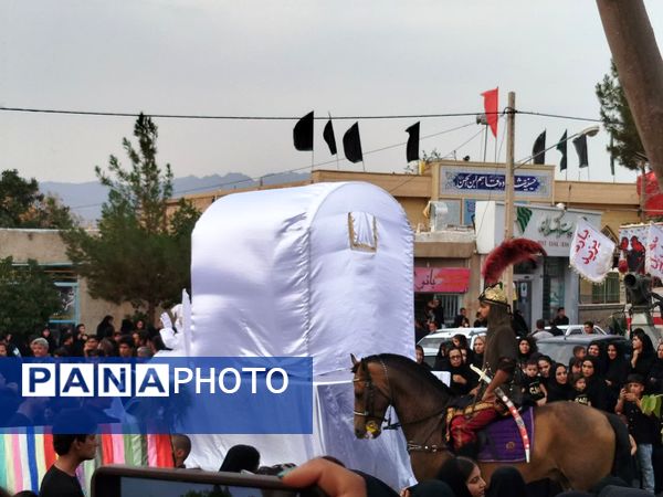 حرکت دسته بنی اسد در روستای فدافن