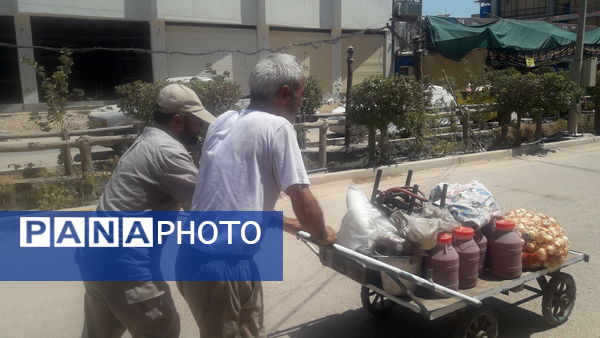 خدمت رسانی موکب امام رضا ( ع ) شهرستان سبزوار در کربلای معلی