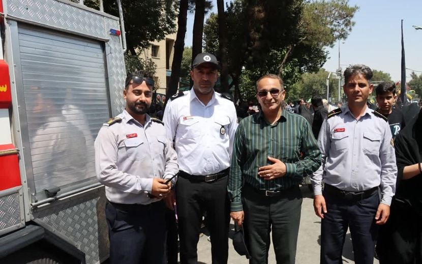 خدمت رسانی ۱۴۰ تیم امدادی در مراسم پیاده روی جاماندگان اربعین حسینی اصفهان 