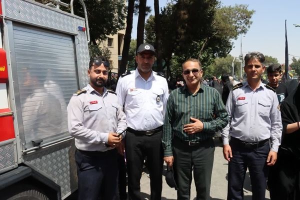 خدمت رسانی ۱۴۰ تیم امدادی در مراسم پیاده روی جاماندگان اربعین حسینی اصفهان 