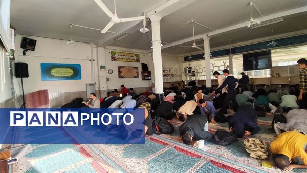 هیات هفتگی دانش‌آموزی در دبیرستان شاهد ابوذر غفاری نیشابور 