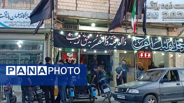 عزاداری پرشور مردم شهرستان بن 