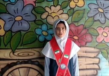 دعای صبحگاهی دانش‌آموزان دبستان هادی، جلوه‌ای از عشق به امام زمان (عج)