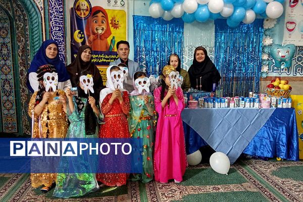  طرح مسواک‌زدن گروهی در دبستان شهدای معلم 