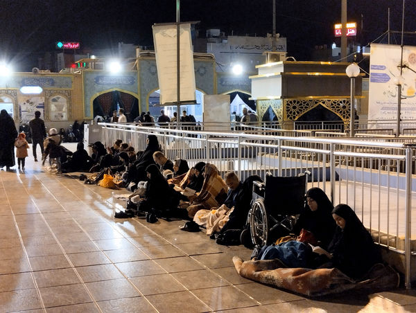 مراسم سومین شب قدر در حرم حضرت معصومه(س)