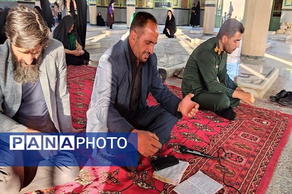 مراسم بزرگداشت و گرامیداشت یاد و خاطره دو تن از شهدای شهر بار نیشابور