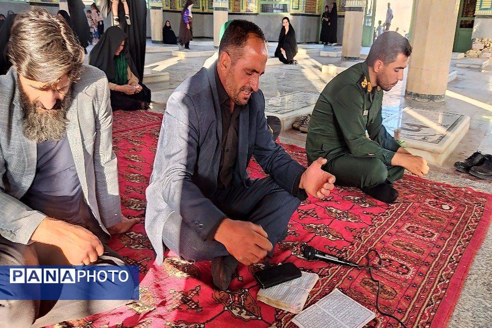 مراسم بزرگداشت و گرامیداشت یاد و خاطره دو تن از شهدای شهر بار نیشابور