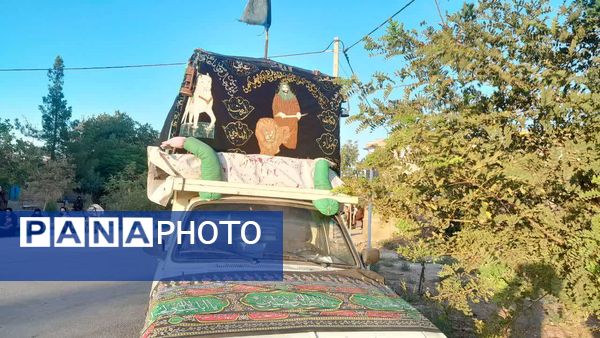 تعزیه خوانی دهه آخر صفر در روستای نقاب 