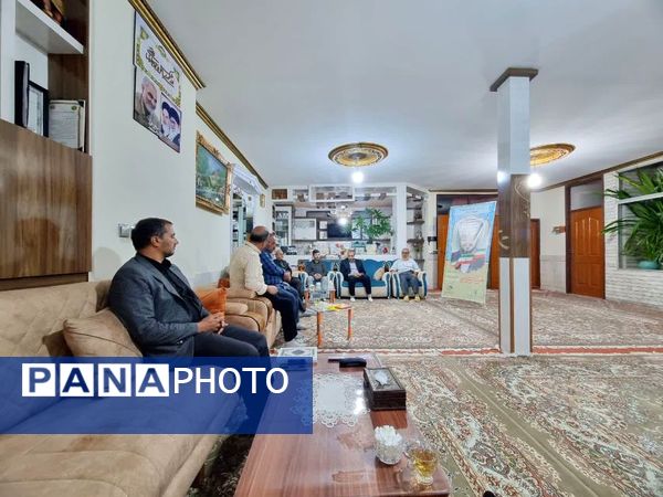 مراسم ماهانه انجمن راویان فتح در شهرستان خلیل‌آباد