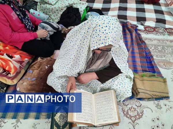 برگزاری مراسم معنوی اعتکاف مادر و دختری در مسجد امام حسن(ع) گالیکش