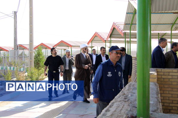 بازدید معاون پرورشی و فرهنگی وزارت آموزش و پرورش از اردوگاه دانش آموزان شهید چمران بجنورد