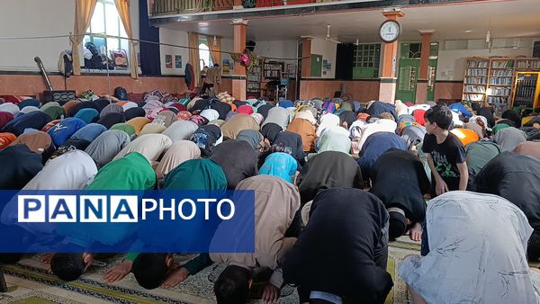 جلوه‌هایی از اعتکاف پسران آشخانه 