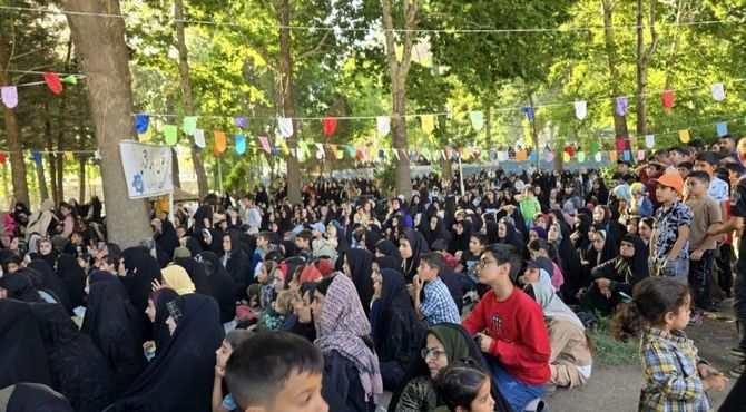 شهرستان فلارد، غرق در نور رضوی