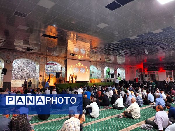 اولین شب تعزیه خوانی در امامزاده سید حمزه کاشمر