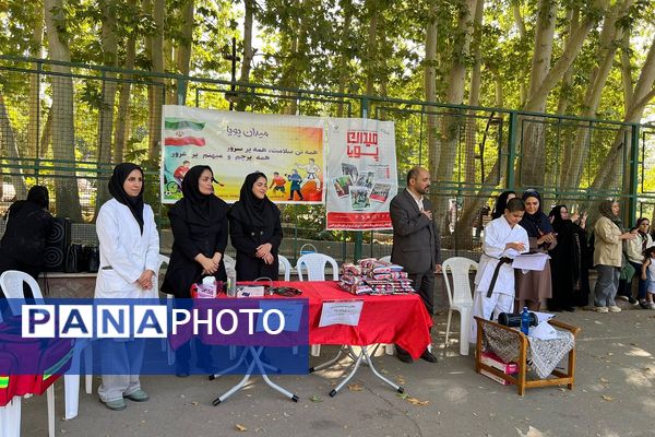 حضور دانش آموزان پویا و پر انرژی پردیس در «میدان پویا»