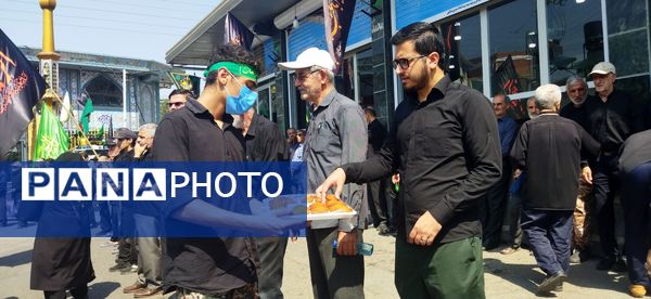 راهپیمایی عزاداران قائمشهری در سالروز رحلت رسول اکرم (ص) و امام حسن مجتبی (ع)