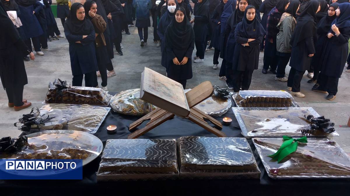 برپایی مراسم عزای فاطمی در مدرسه فاطمیه سیاهکل