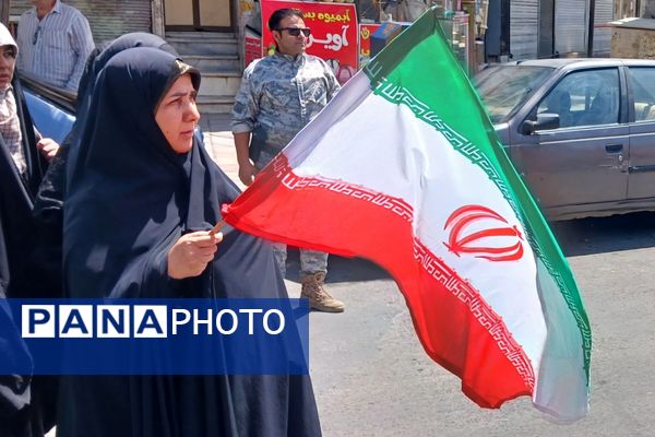 راهپیمایی جمعه خشم و نصر شهرستان قروه