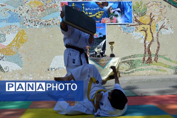 از حرکات رزمی دانش‌آموزان تا طناب‌کشی معلمان، المپیاد ورزشی مدرسه حکمت بهارستان‌دو