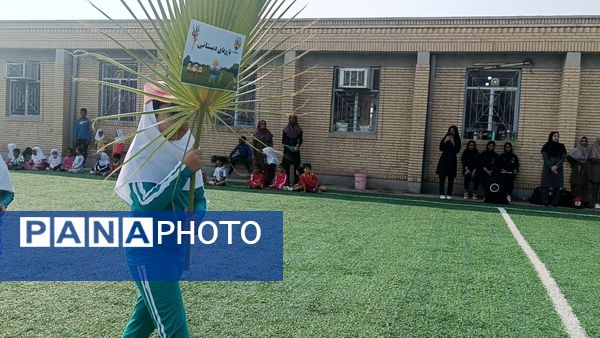 المپیاد ورزشی درون مدرسه‌ای در مدرسه شهید مطهری فین