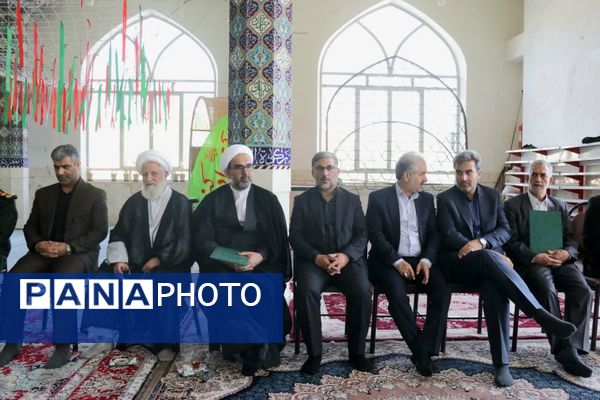 مراسم بزرگداشت هفتمین روز شهادت شهدای خدمت در مهریز