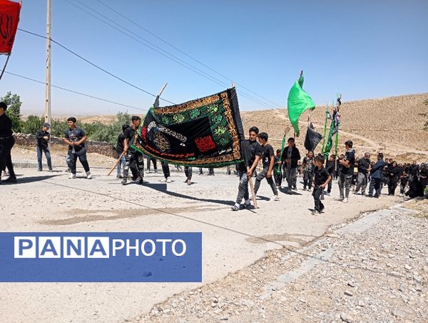 سوگواری سالار شهیدان امام حسین (ع) در روستای گزکوه 