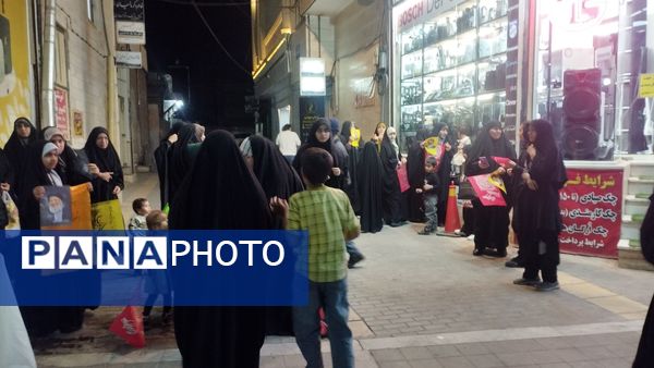 برپایی موکب به‌مناسبت شهادت شهید سید حسن نصرالله و شهدای مقاومت در شهرستان کاشمر