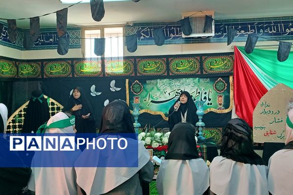 افتتاحیه هیئت فاطمه الزهرا در مکتب فاطمی دبستان دانش