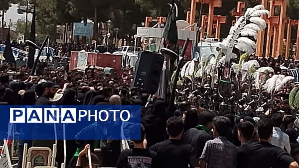 عزاداری عاشورای حسینی در امامزاده شاهرضا(ع) شهرضا با حضور هیات مذهبی