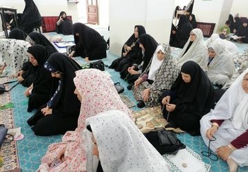 نماز جمعه در مسجد جامع شهرستان خلیلآباد