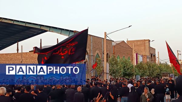 برپایی هیئت عزاداری بمناسبت عاشورای حسینی در شهرستان خلیل آباد