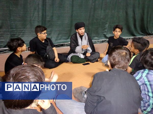 محفل عزاداری «نوجوانان» در پردیسان قم