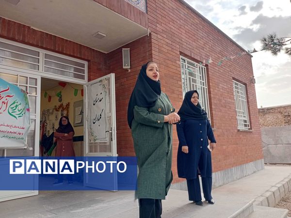 مراسم زنگ مهر در مدرسه مادرمهربان خلیل آباد