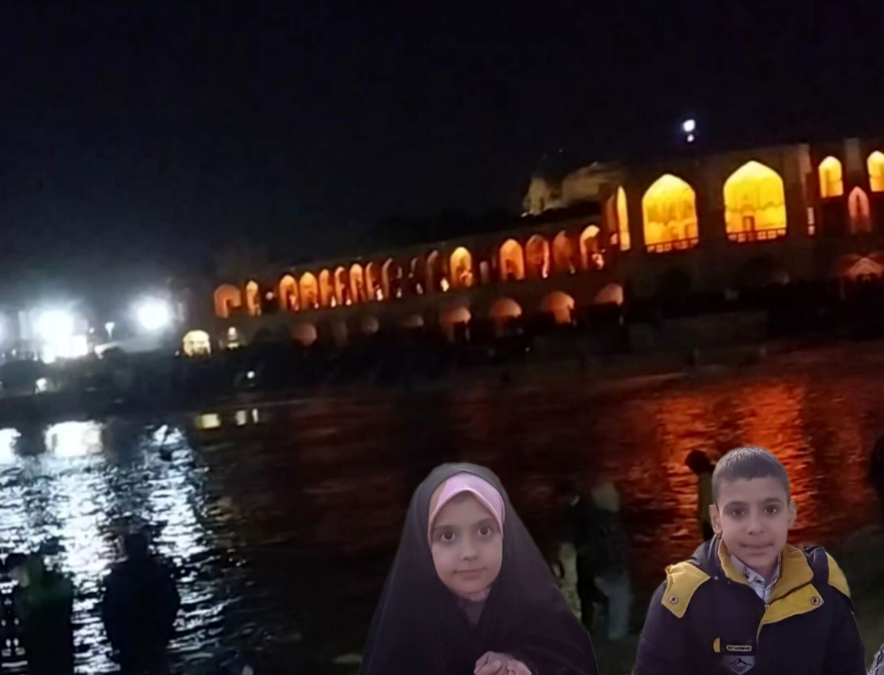 روایت دانش آموز خبرنگاران پانا از جاری شدن آب زاینده رود در پل تاریخی خواجوی اصفهان