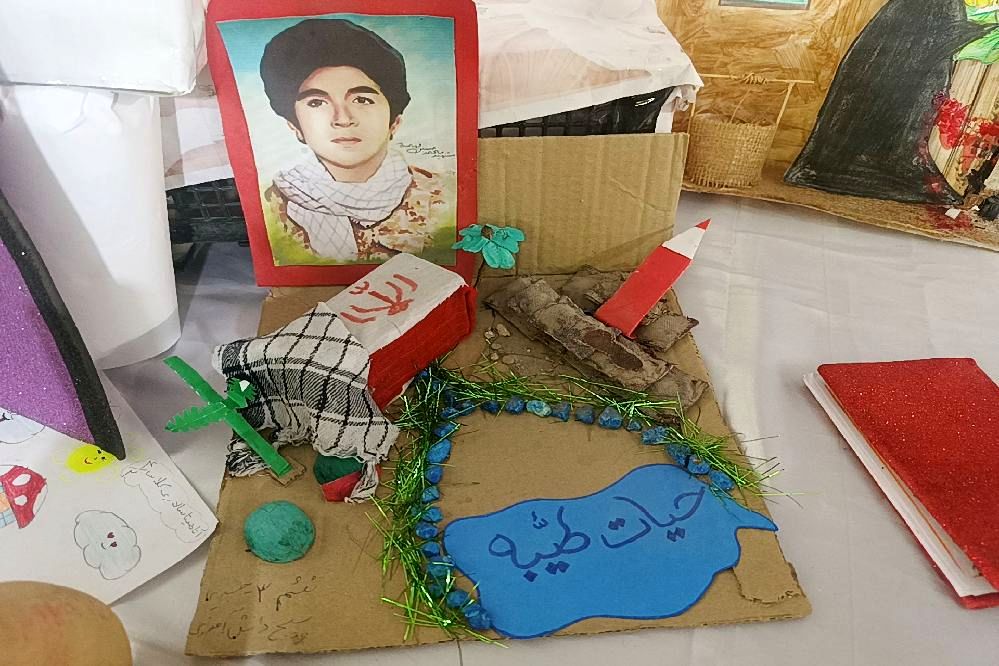 برگزاری جشنواره دست‌سازه‌ها در دبستان الهام یک 