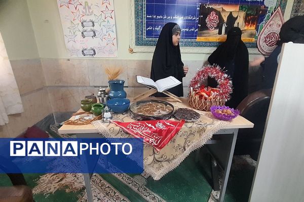 عزاداری حضرت فاطمه الزهرا(س) در مدارس جانبازان کربلا و ایران تایر اسلامشهر