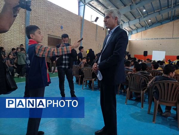 حضور پر شور خبرنگاران پانا در جشن کتاب روستای فدافن