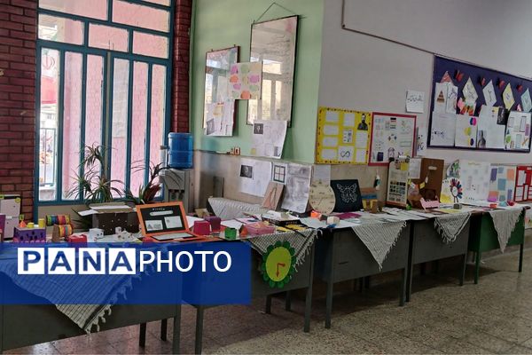 درخشش خلاقیت در نمایشگاه ریاضی دبیرستان یادگار امام (ره)