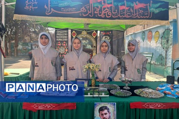 برگزاری ایام فاطمیه در مدارس شهرستان شهریار با شکوه هر چه تمام