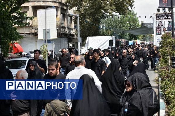 مراسم آیینی جاماندگان اربعین حسینی در پایتخت