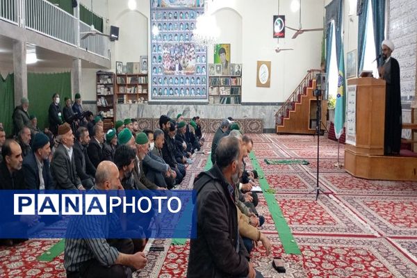 اقامه نماز جمعه در شهر بار نیشابور