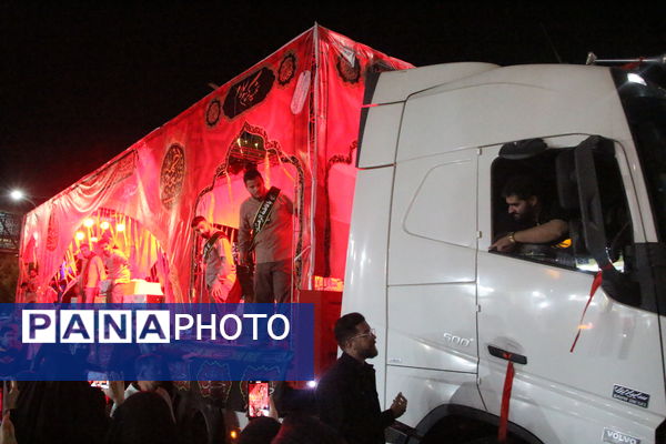 استقبال از شهدای گمنام در امامزاده سیدجعفر محمد یزد