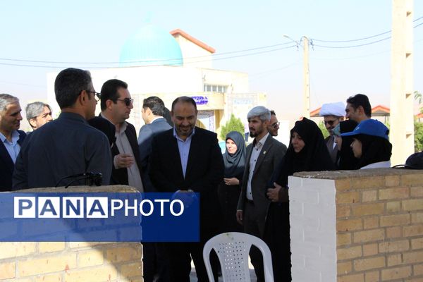 بازدید معاون پرورشی و فرهنگی وزارت آموزش و پرورش از اردوگاه دانش آموزان شهید چمران بجنورد