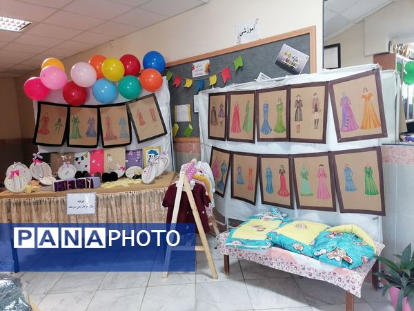 نمایشگاه کارآفرینی هنرستان عصمتیه نوخندان